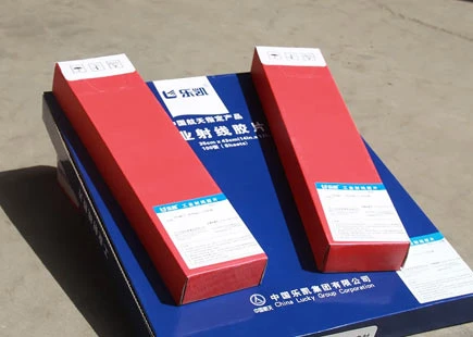 Lucky industrial x-ray film L4 is designed in accordance with advanced standard.